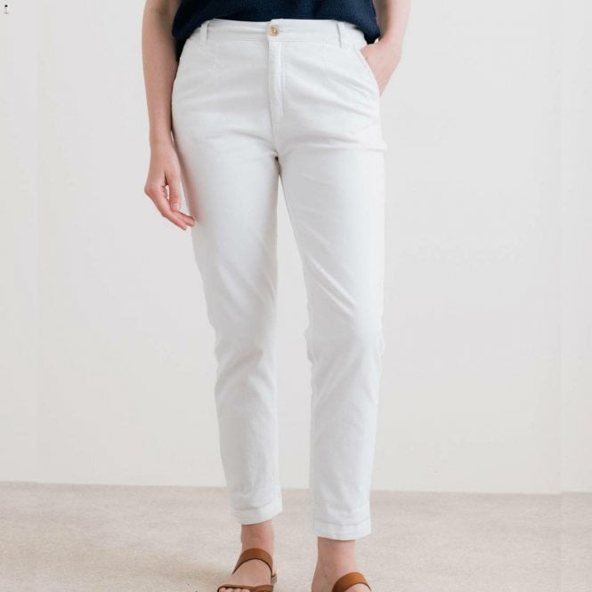 Lily & Me White Breaker Trousers LM26093