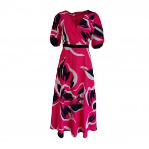 Lizabella Hot Pink Dress 2674
