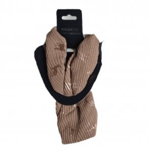 PASSION Magnetci Scarf  Beige Grey or Green MM1843