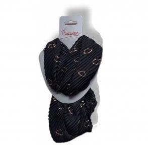 PASSION Magnetic Scarf Wine Pink or Black MM1977