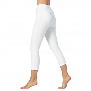 Marble Capri Jeans in Stone white Ice or Black 2412
