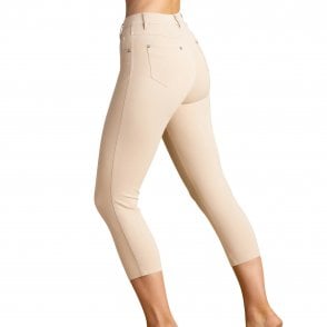 Marble Capri Jeans in Stone white Ice or Black 2412