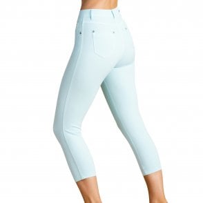Marble Capri Jeans in Stone white Ice or Black 2412
