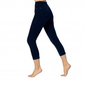 Marble Cropped Jean White, Khaki, Navy, Blue 2412