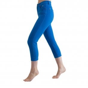 Marble Cropped Jean White, Khaki, Navy, Blue 2412