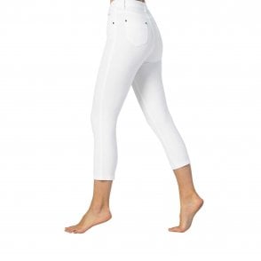 Marble Cropped Jean White, Khaki, Navy, Blue 2412