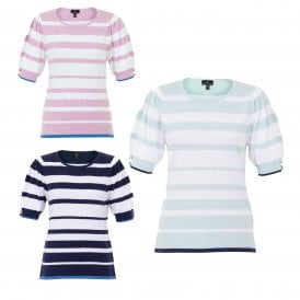 Marble Ice Pink or Navy Sweater 7016