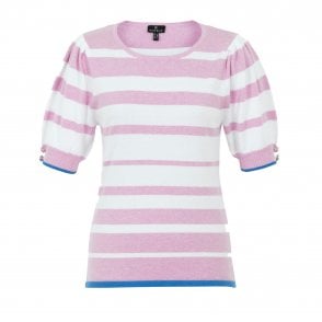 Marble Ice Pink or Navy Sweater 7016