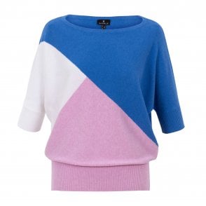 Marble Ice Pink Orange or Lilac Sweater 7011