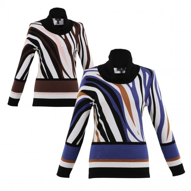 MARBLE  Ink or Pink Sweater 7677