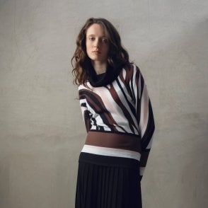 Marble Ink or Pink Sweater 7677