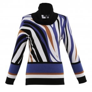 Marble Ink or Pink Sweater 7677