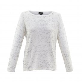 Marble Sweater Black Grey or Winter White 6694