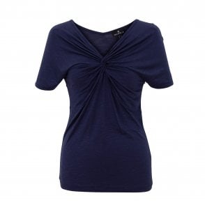 Marble White Navy or Pink Top 6940