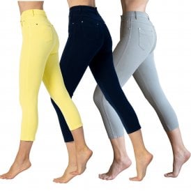 Marble Yellow, Navy or Sage Jeans 2412