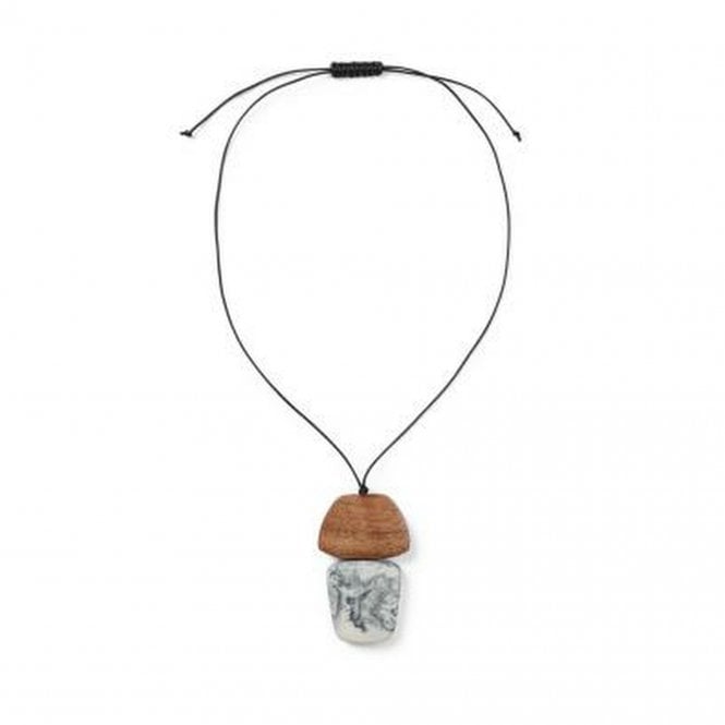 MASAI CLOTHING Masai Light Grey Necklace Reni 1008077