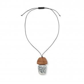 MASAI CLOTHING Masai Light Grey Necklace Reni 1008077