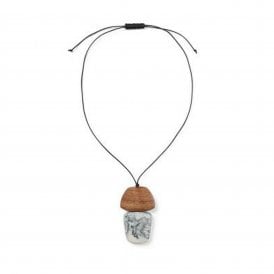 Masai Light Grey Necklace Reni 1008077