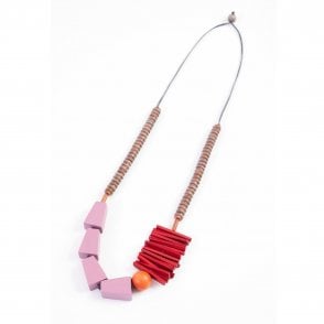 Naya Raspberry Necklace NAS24333