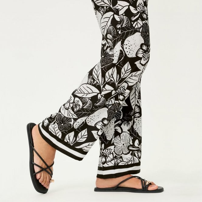 OLSEN Black Trousers 14002506
