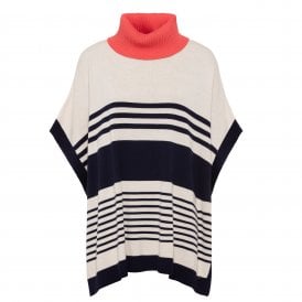 Olsen Ink Blue Poncho 18001762