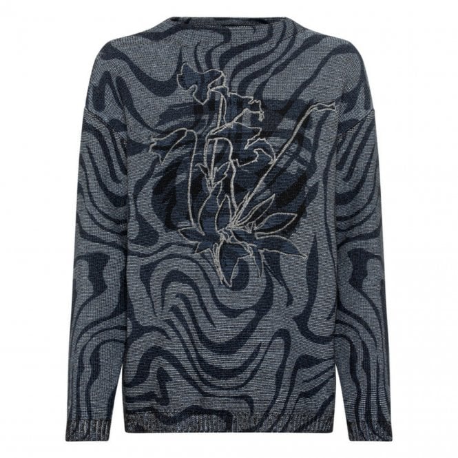 OLSEN Ink Blue Sweater 11004430