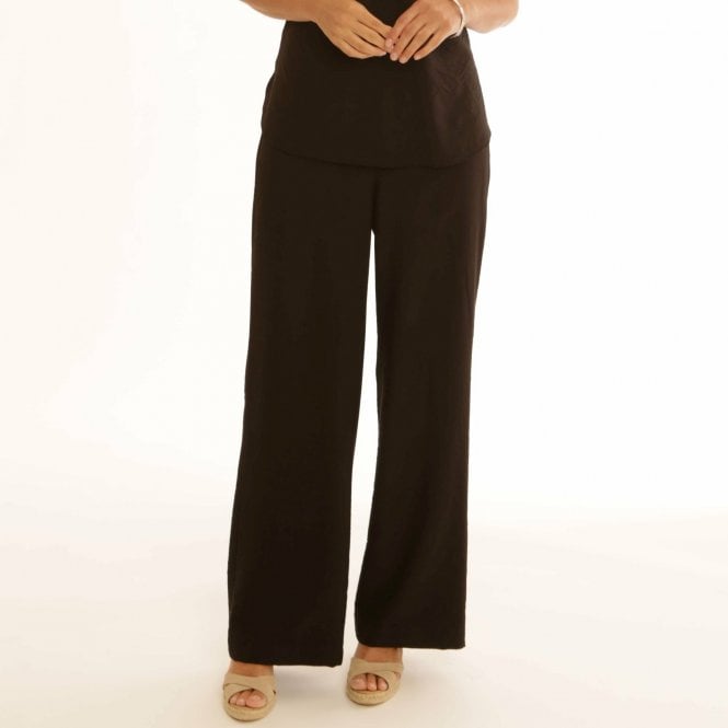 POMODORO Black Trousers 32502