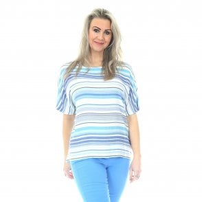 Pomodoro Blue or Pink Top 12207