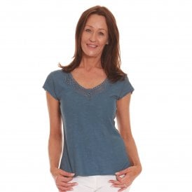 Pomodoro Blue Top 52003