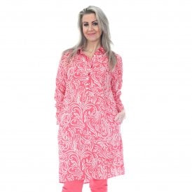 Pomodoro Coral Dress 52213