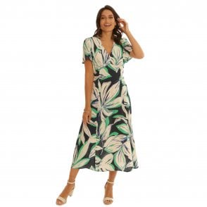 Pomodoro Navy Dress 12505