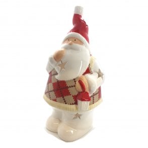 GIFTWARE TRADING Santa T-Light Choice of 2 1541