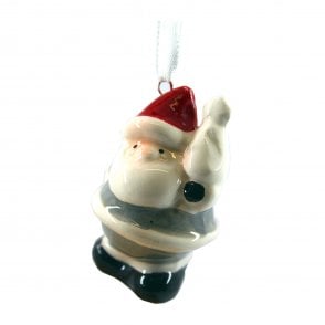 GIFTWARE TRADING Santa Tree Hanging 1068 Holding Tree or Gift
