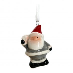 GIFTWARE TRADING Santa Tree Hanging 1068 Holding Tree or Gift