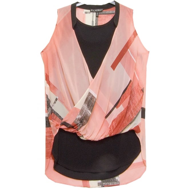 PICADILLY Top US781JY Peach