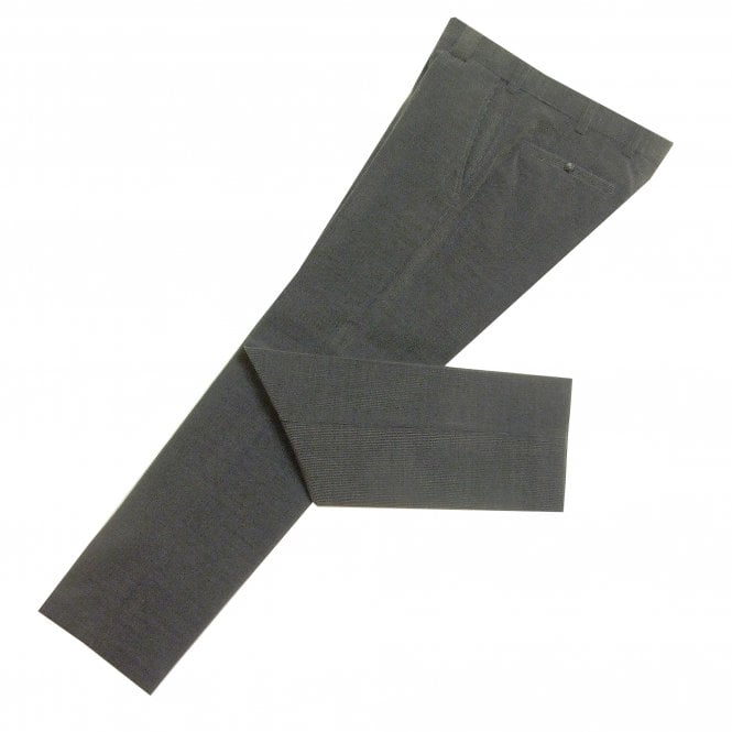 MEYER Trousers 2-390/07 ROMA Grey Wool Cords