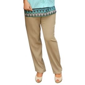 Trousers KITA 61428 Beige